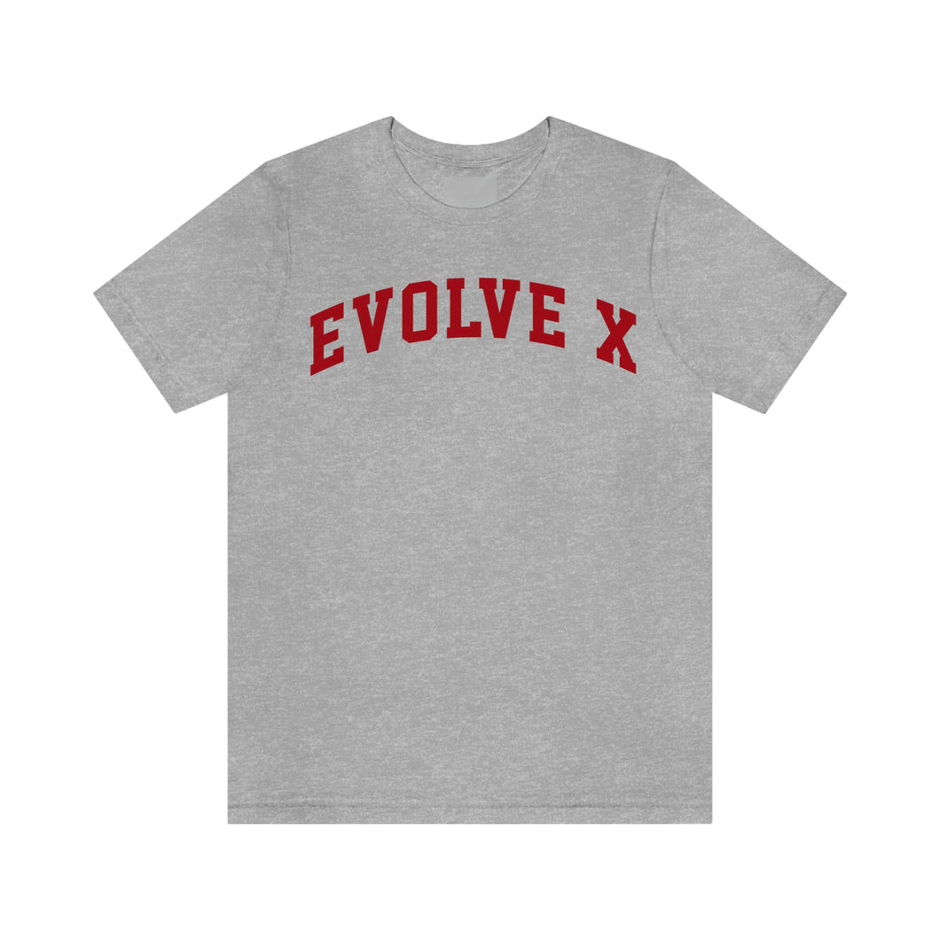 Evolve X Red Printed Tee