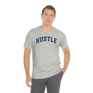 Hustle Blue Short Sleeve Tee