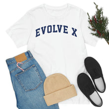 Load image into Gallery viewer, Evolve X Blue Short Sleeve Tee