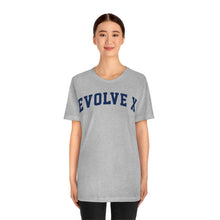 Load image into Gallery viewer, Evolve X Blue Short Sleeve Tee